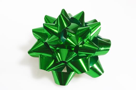 Green Gift Bow