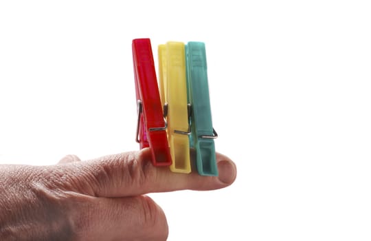 Fingers with clamps
