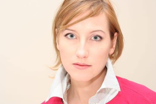 blonde woman