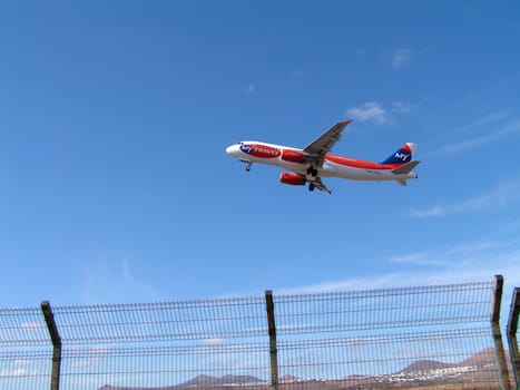 Tourist departure in Lanzarote