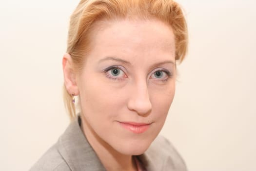 blonde woman