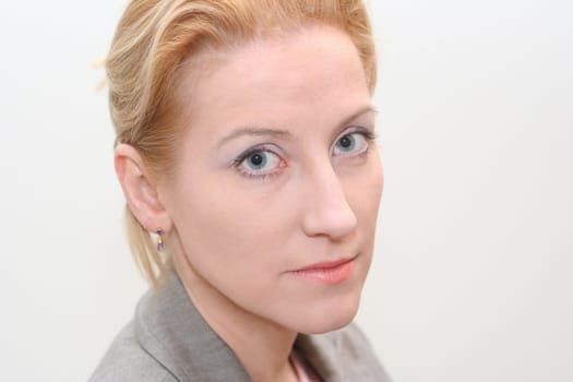 blonde woman