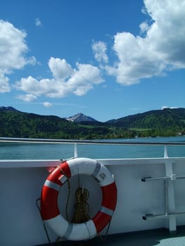 Boat trip on Lake Tegernsee