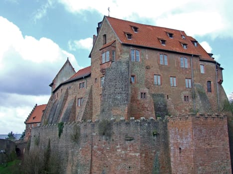 In the back of the castle there is a youth hostel.