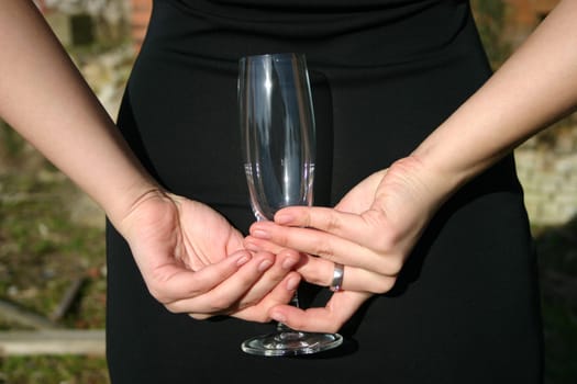 champagne glass