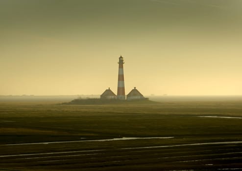 Evening sun in Westerhever