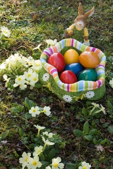 Outdoor Easter basket