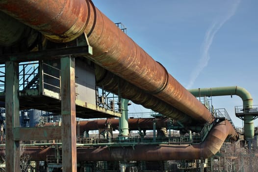 Steel pipes in the LaPaDu