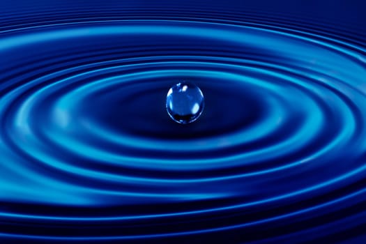 Water Drops - Blub blue