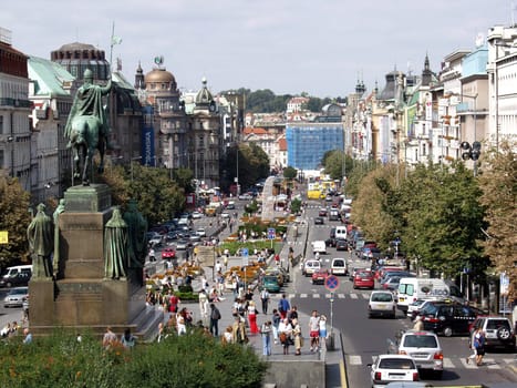 Wenceslas Square,Prague