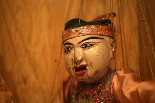 Ancient Thai puppets