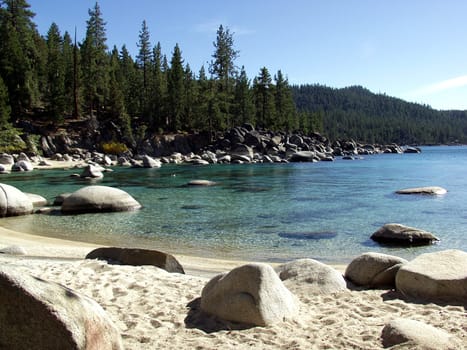 The water is freezing!