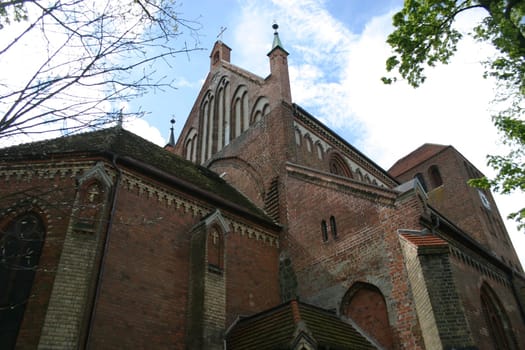 Church in Waren an der Müritz (Mecklenburg-Vorpommern)