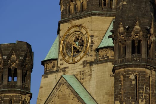 The Protestant Kaiser Wilhelm Memorial Church,colloquially known as the Memorial Church,is located on Breitscheidplatz on Kurfürstendamm in Berlin-Charlottenburg. It is a listed building. ***