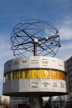 World Time Clock Alexanderplatz
