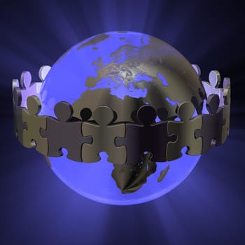 Blue world