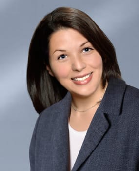smiling businesswoman