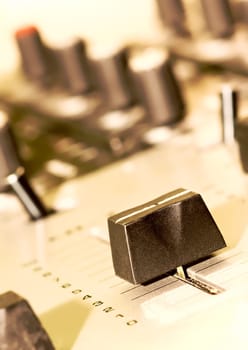 Mixing console