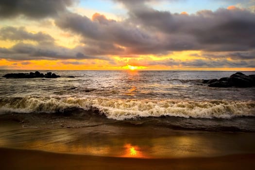 ... the breath of the sea is burning! In the end,a light that I can only compare with Bengal fire,totally unreal but true....