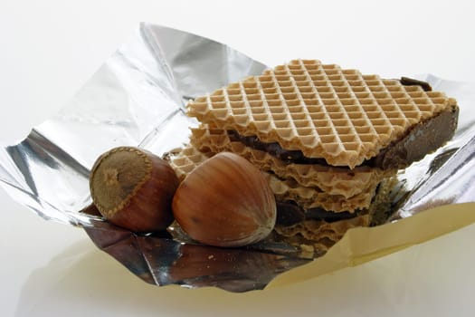 Hazelnut slices