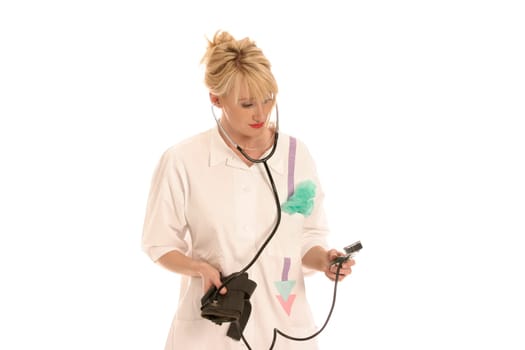 Nurse female or nurse woman