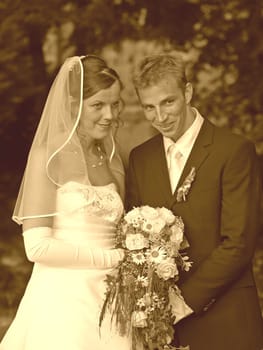 Wedding couple