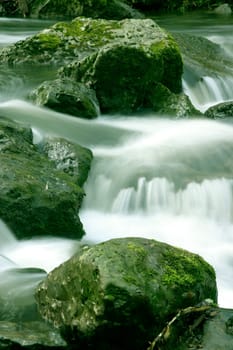 River with rocks