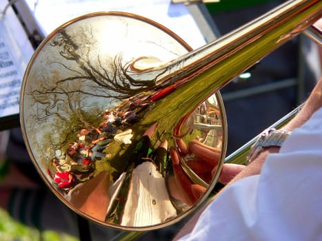 The man with the trumpet