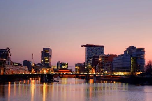 Port in Dusseldorf