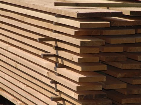 Stack of boards