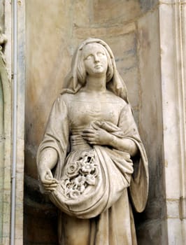 Statue at the Duomo of Milan