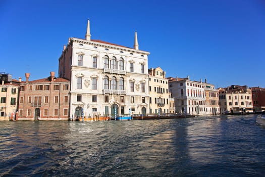 House facades in Venice
