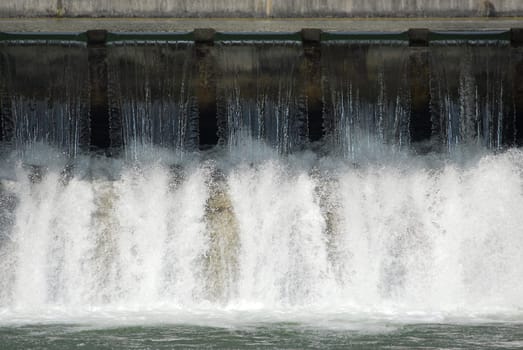 Isar weir