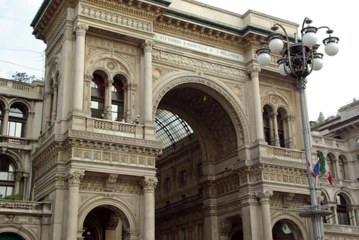 Entrance Galleria Vittorio Emanuele II