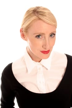 Young,blonde woman