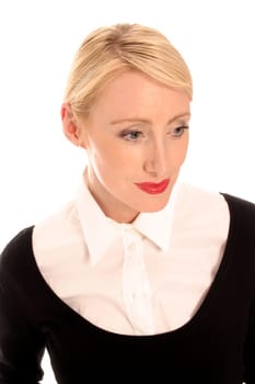 Young,blonde woman