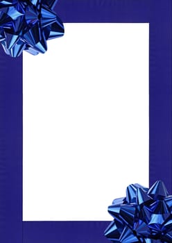 Blue ornament