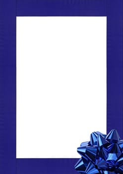 Blue frame