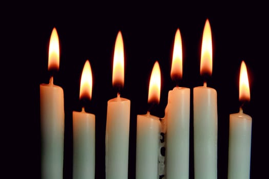 seven candles