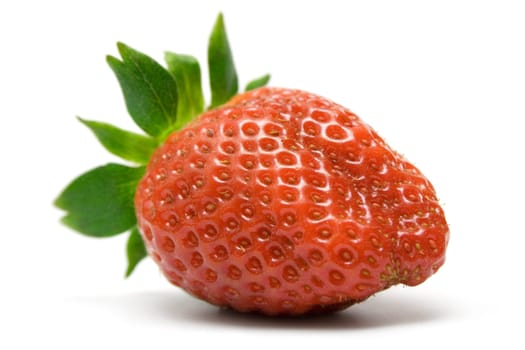 Single strawberry