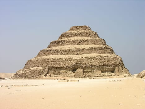 Step pyramid in Saqqara
