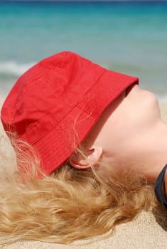 Relax on the beach