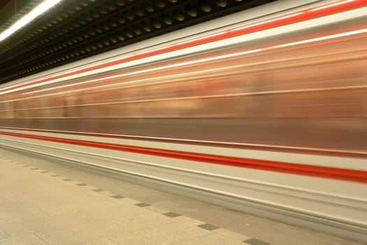 Subway in Prague