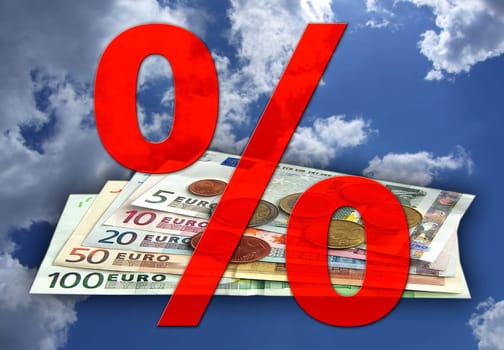 Euro - Money - Percentages
