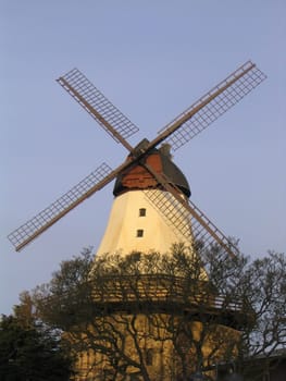 Windmill in winter