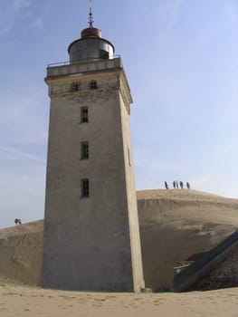 blown-in lighthouse