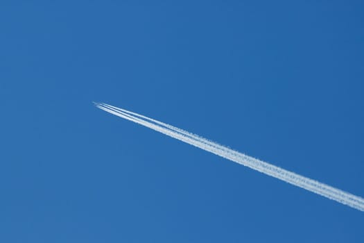 Jet in the sky