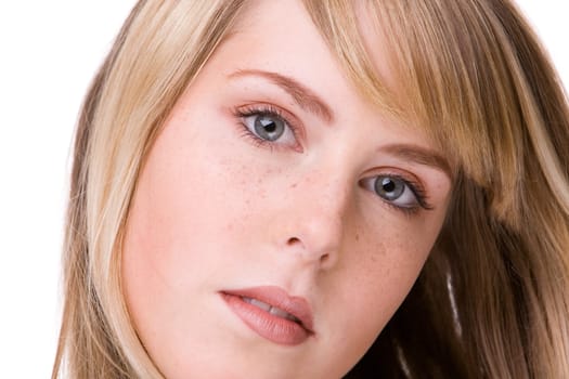 Natural beauty portrait of a woman
