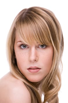 Portrait of a young woman