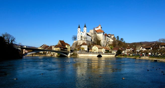Church and Fortress Aarburg an der Aare,Aarburg,Switzerland